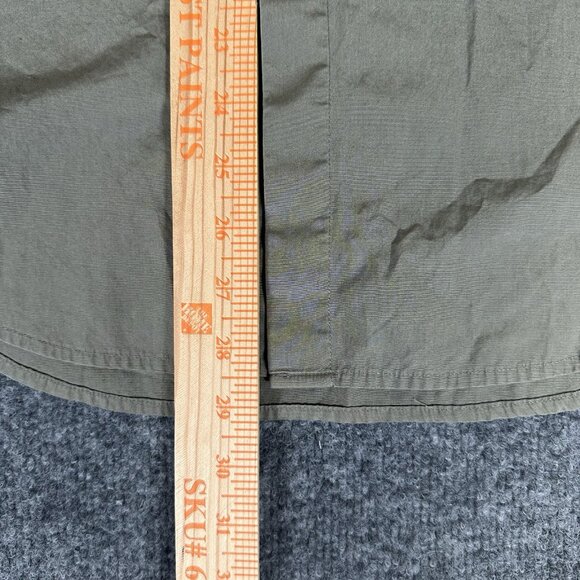 Theory‎ Shirt Mens Large Brown Solid Button Up Long Sleeve Casual Office Adult - Picture 7 of 7